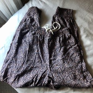 Aerie Floral Joggers